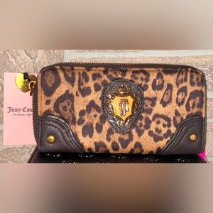 Leopard Print Women's juicy couture wallet